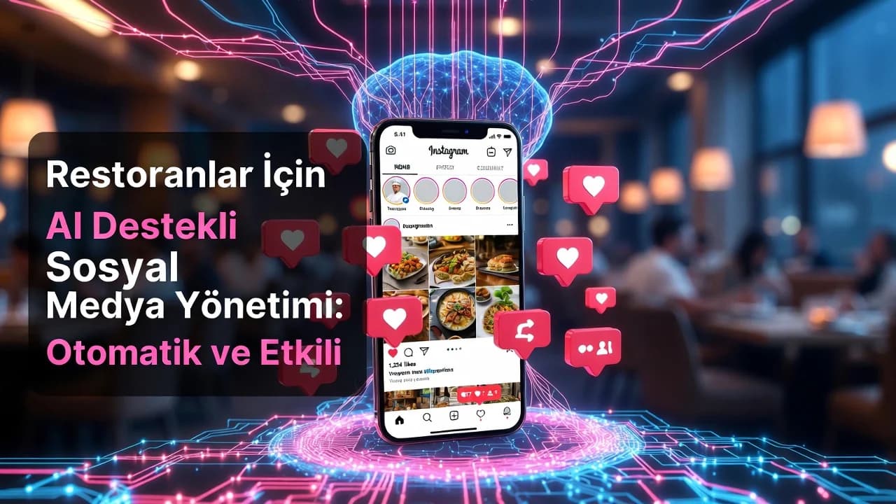 Restoranlar İçin Yapay Zeka (AI) Destekli Sosyal Medya Yönetimi: Sonsuz İçerik Fikri