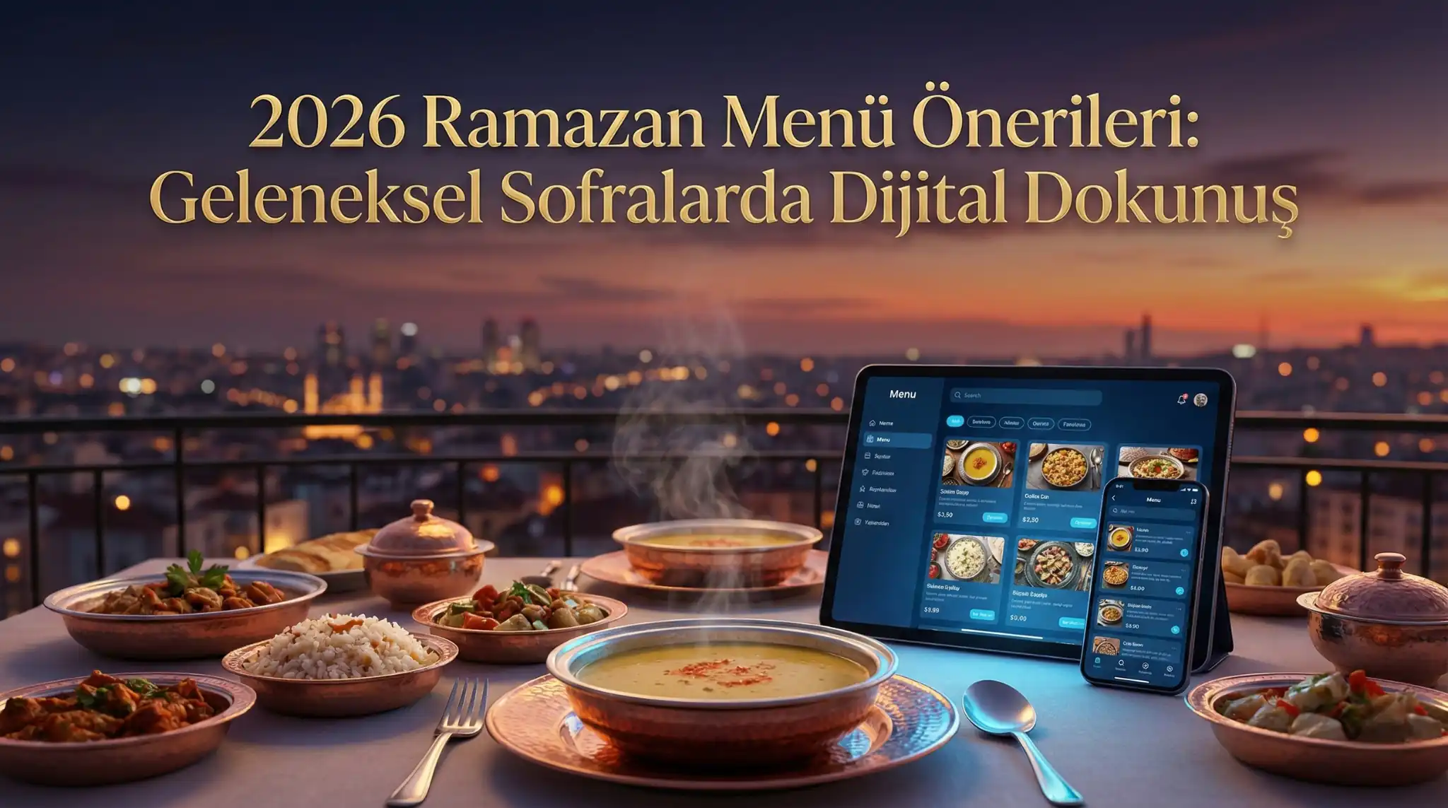 2026 Ramazan Menü Önerileri: Restoranlar İçin İftar ve Sahur Trendleri